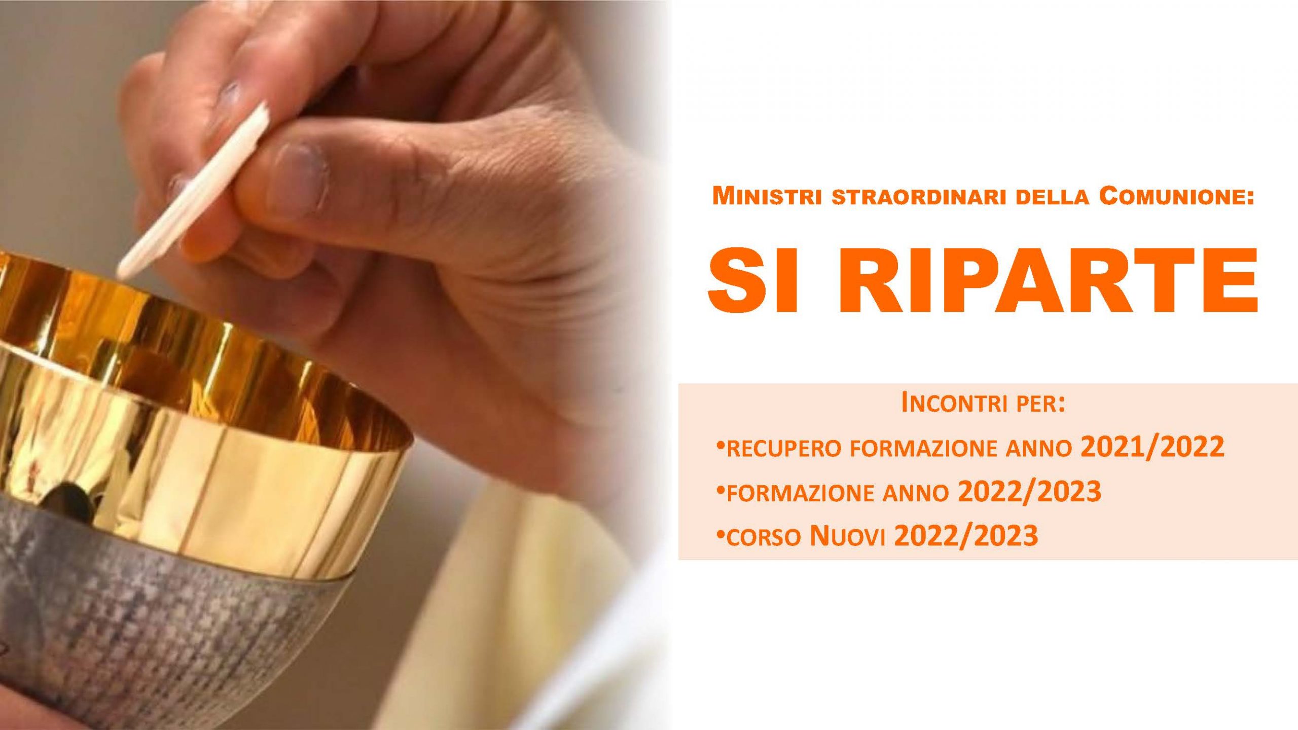 Norme Per I Ministri Straordinari Della Comunione Ministri straordinari della Comunione: si riparte - Pastorale LITURGICA