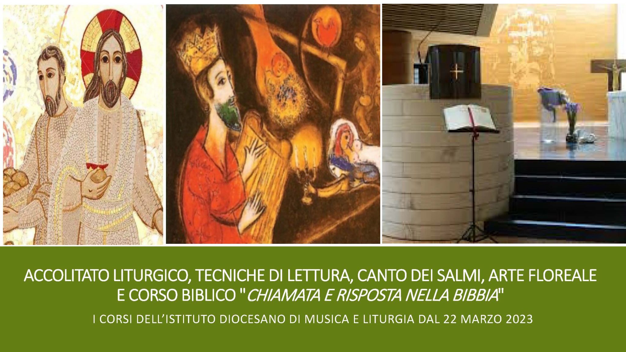 Accolitato liturgico, Tecniche di lettura, Canto dei Salmi, Arte