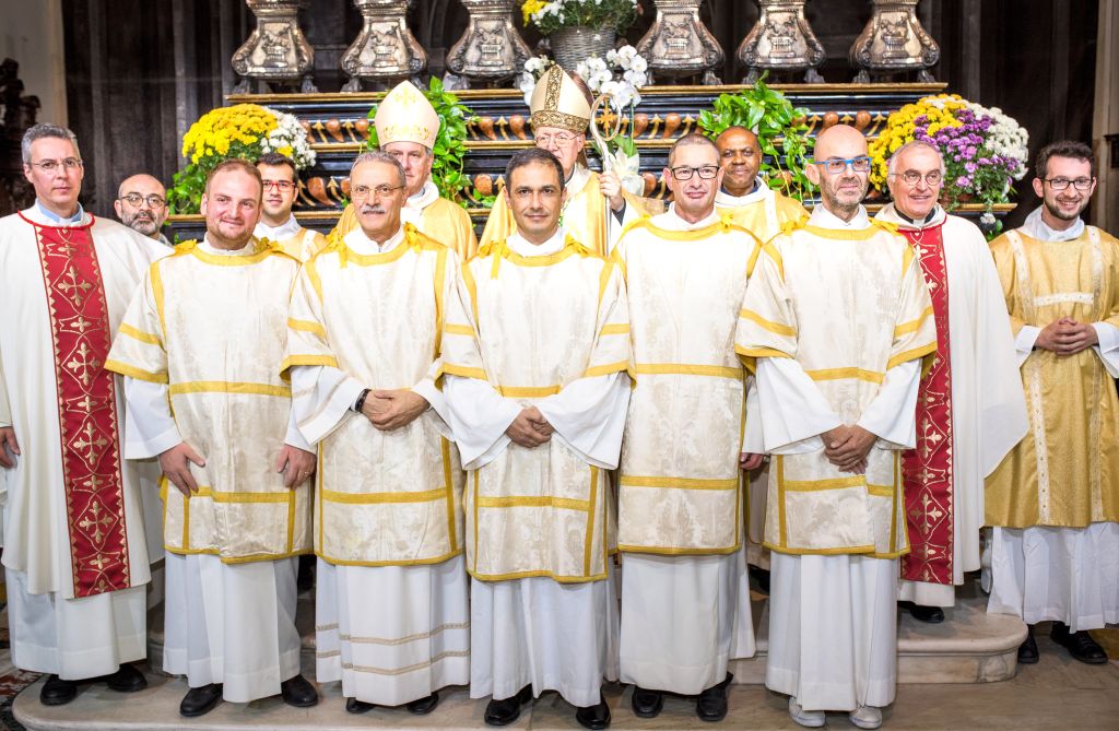 Ordinazione di cinque nuovi diaconi permanenti in Cattedrale (19 novembre 2017)