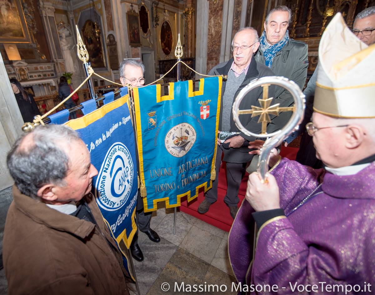 Mons. Nosiglia celebra la S. Messa per gli associati di Confartigianato - Torino, 18 marzo 2018