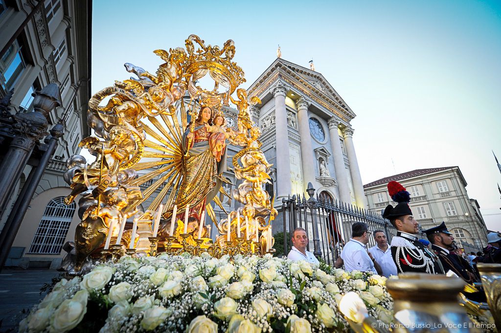 Processione per la festa di Maria Ausiliatrice, Torino 24 maggio 2018