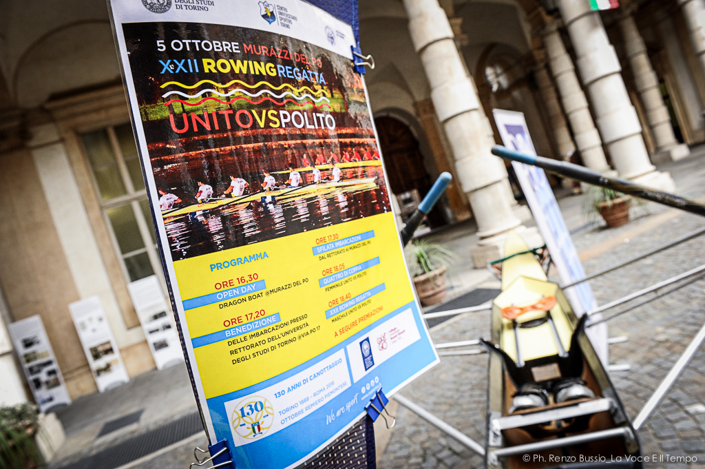 Rowing Regatta, alla XXII edizione la sfida a colpi di remo tra Università e Politecnico - Torino, 5 ottobre 2018