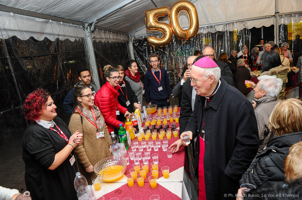Festa per i 50 anni della parrocchia della Resurrezione a Torino, 6 gennaio 2019
