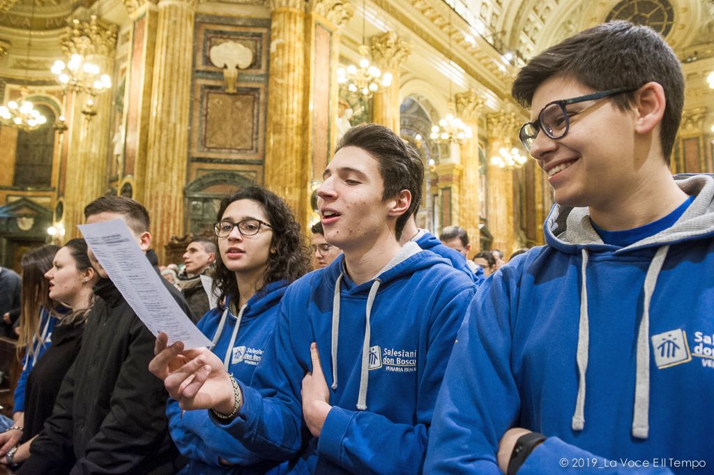 Festa di San Giovanni Bosco a Maria Ausiliatrice - S. Messa con i giovani (Torino, 31 gennaio 2019)