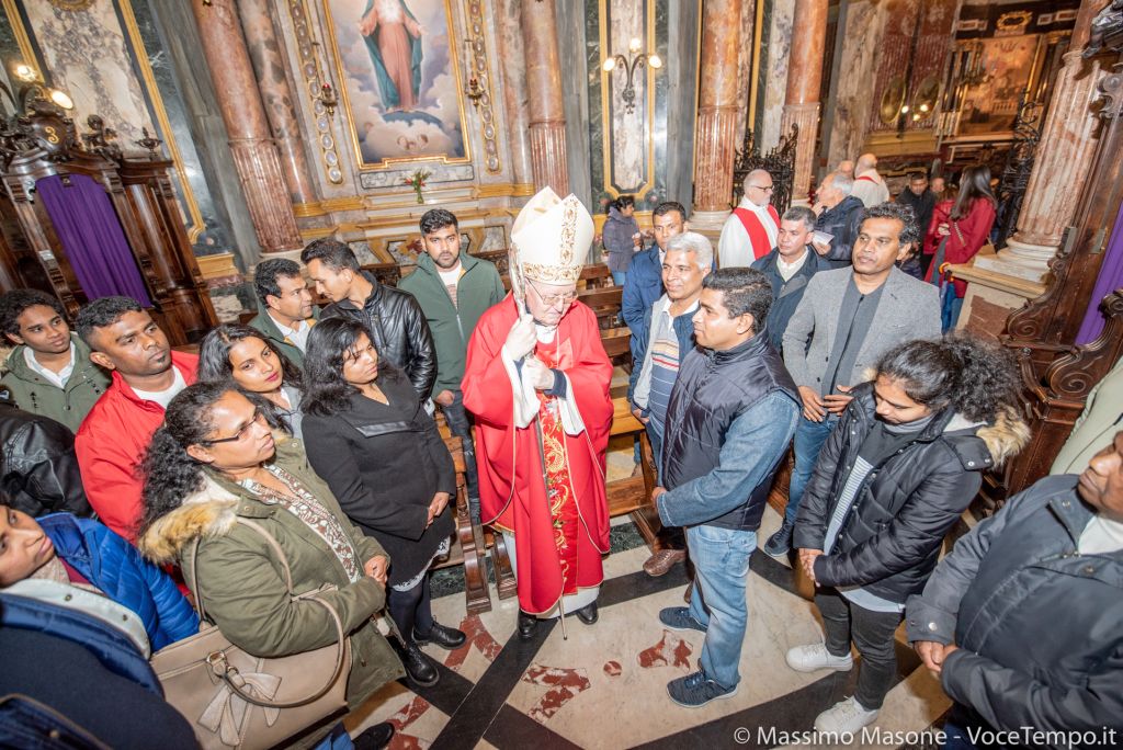 Preghiera in suffragio delle vittime dell'attentato in Sri Lanka e per la pace, Torino 25 aprile 2019