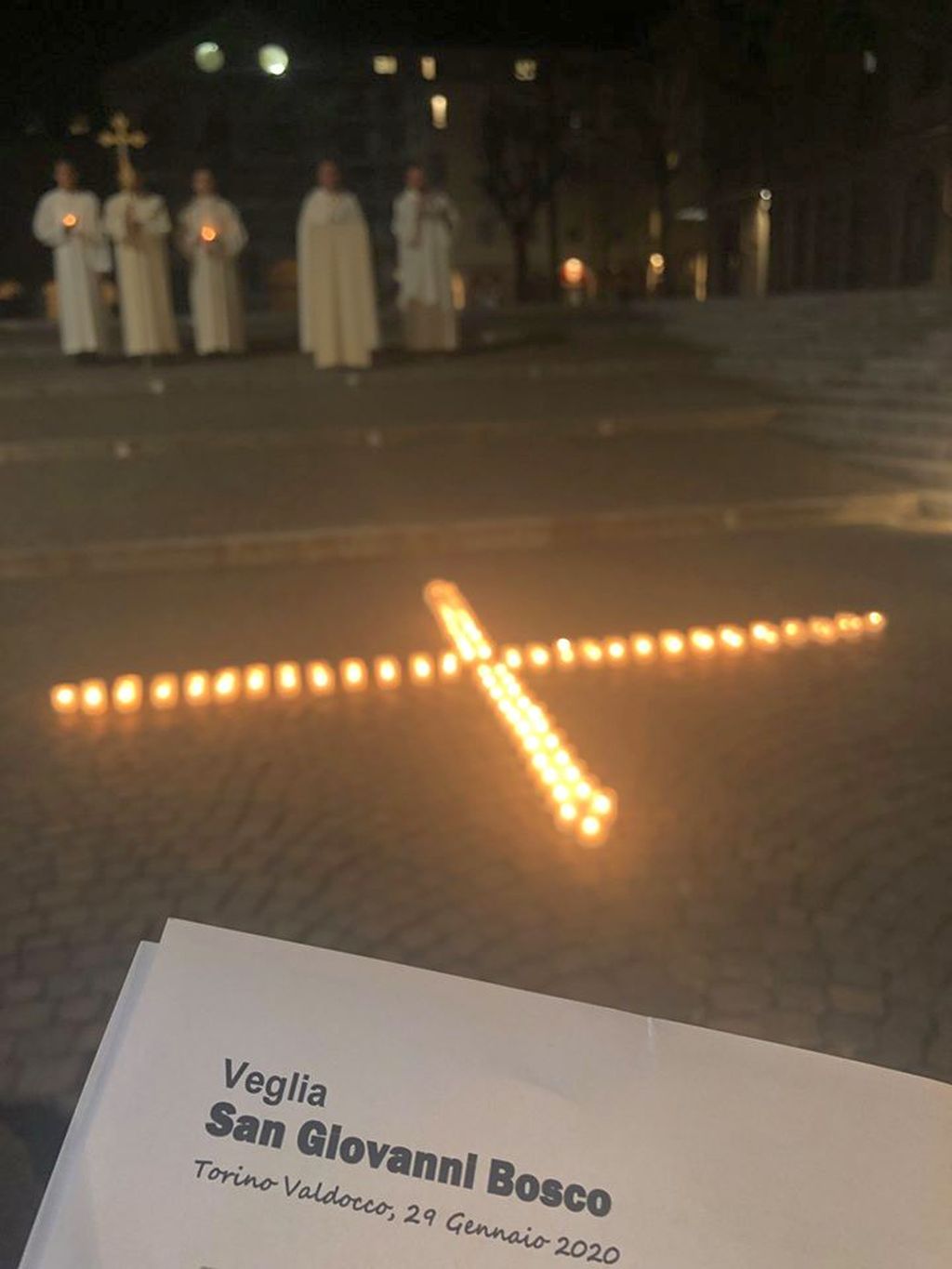 Veglia di preghiera a Valdocco per la festra di S. Giovanni Bosco, Torino 29 gennaio 2020