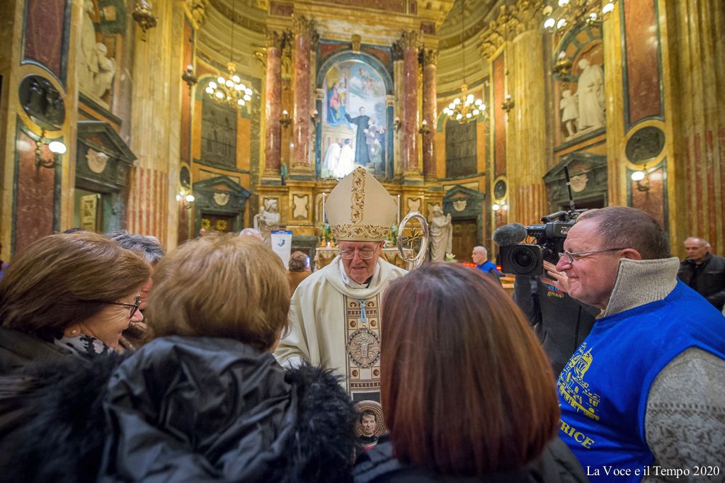 Mons. Nosiglia presiede S. Messa a Maria Ausiliatrice per festa di S. Giovanni Bosco, Torino 31 gennaio 2020