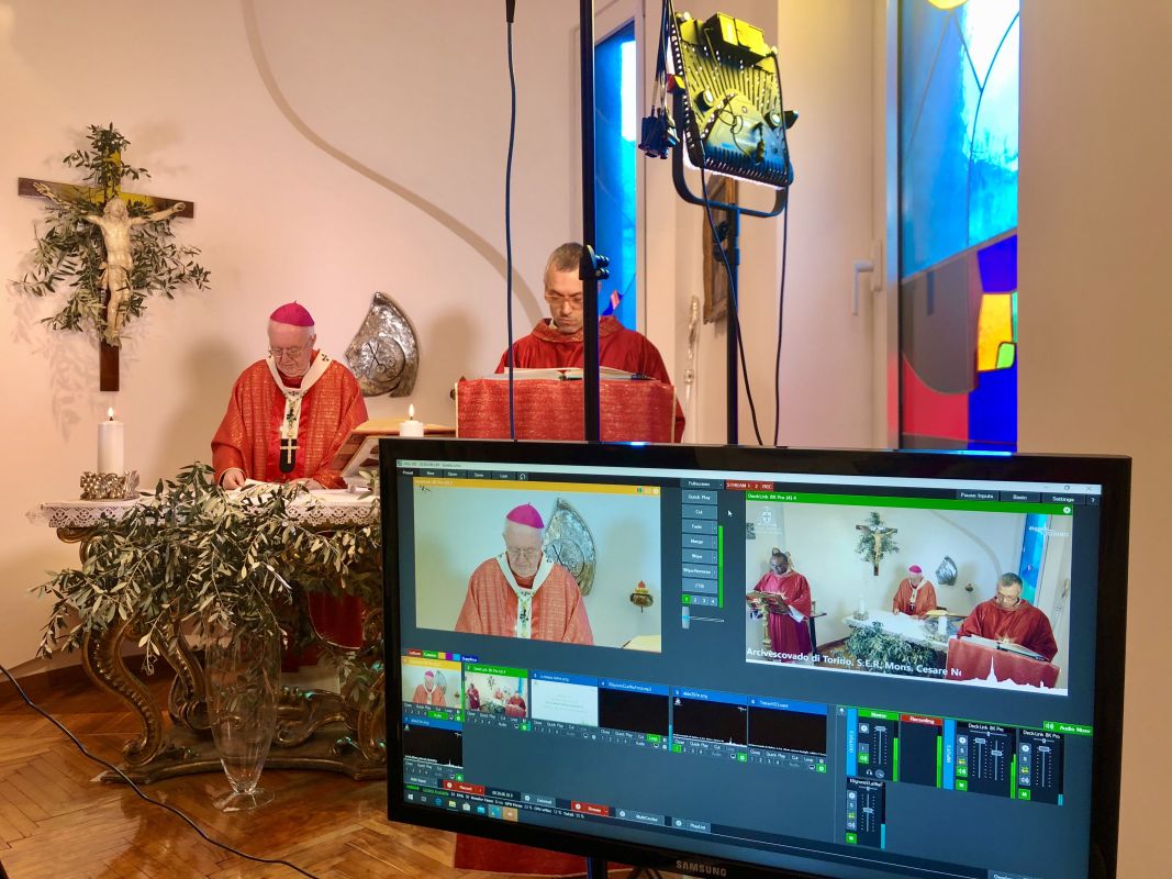 Settimana Santa 2020: celebrazioni del Vescovo in streaming senza concorso di popolo