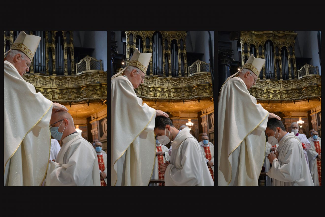 Mons. Nosiglia ordina tre nuovi diaconi transeunti in Cattedrale, 24 ottobre 2020