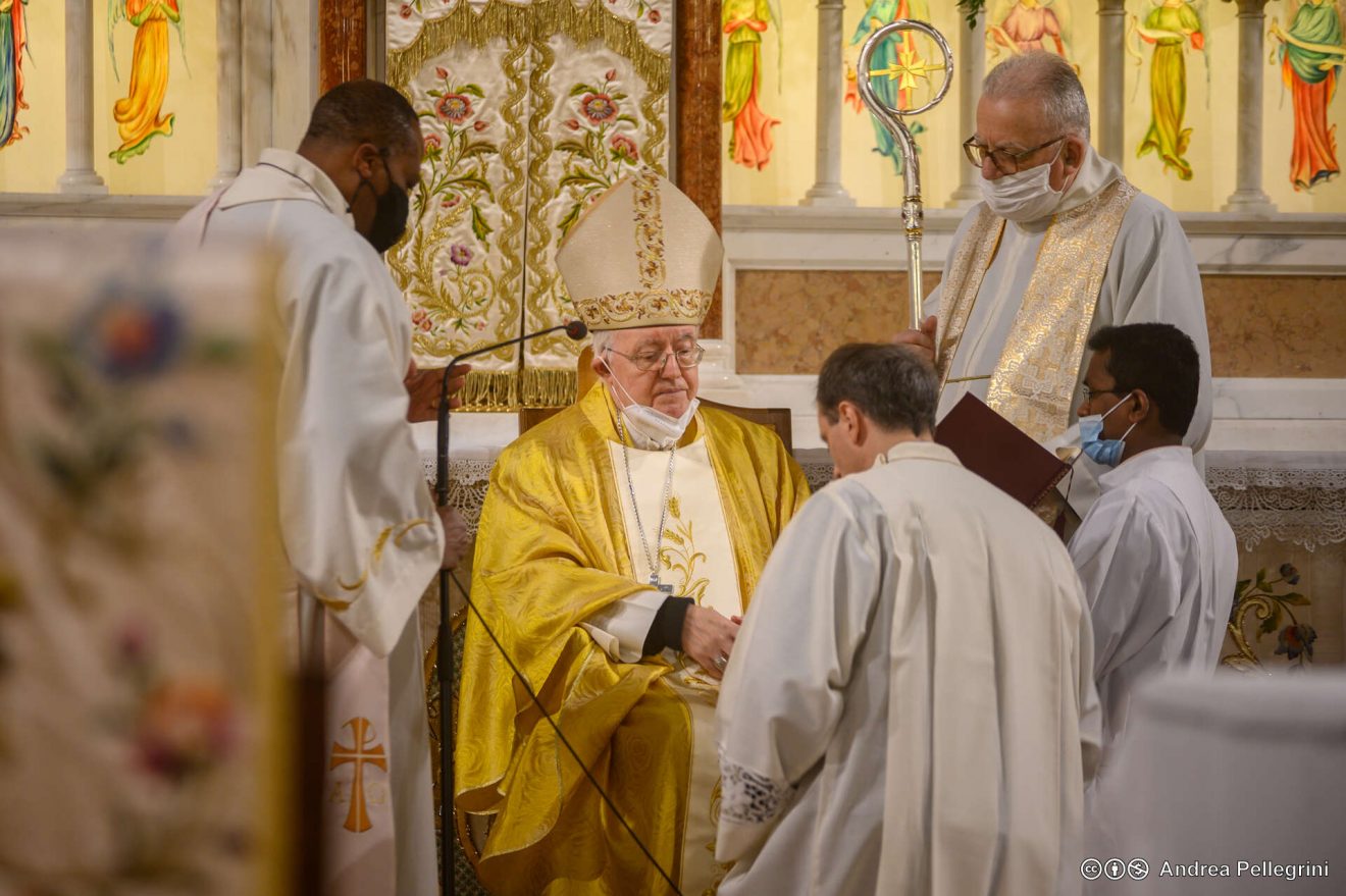 Festa al Cottolengo per l’ordinazione diaconale di Alessandro Koch (7 dicembre 2020)