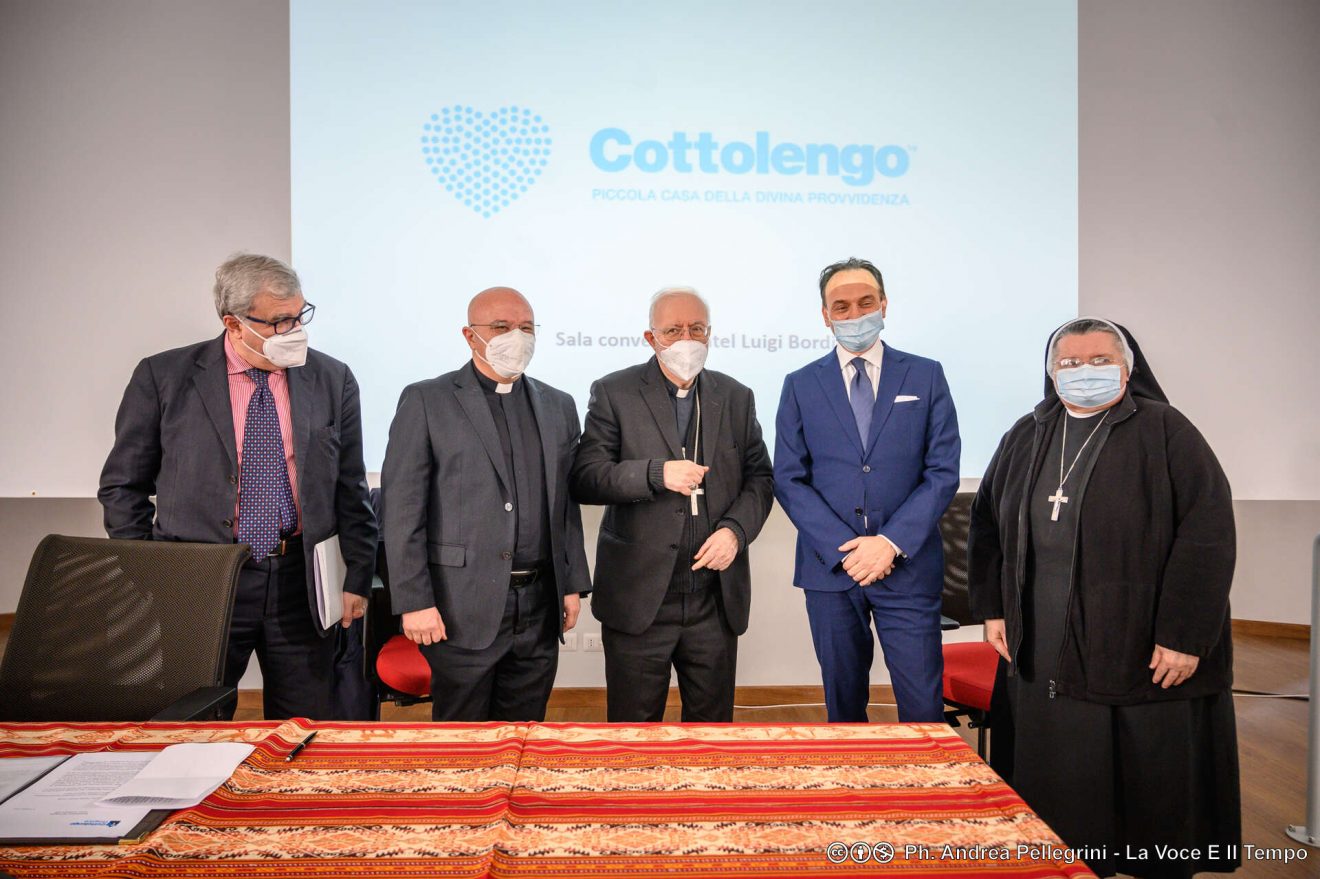 Mons. Nosiglia alla presentazione del progetto Cottolengo Hospice a Chieri (10 febbraio 2021)