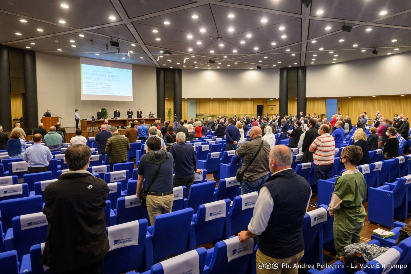 Assemblea diocesana 2021, la prima sessione al Santo Volto (28 maggio 2021)