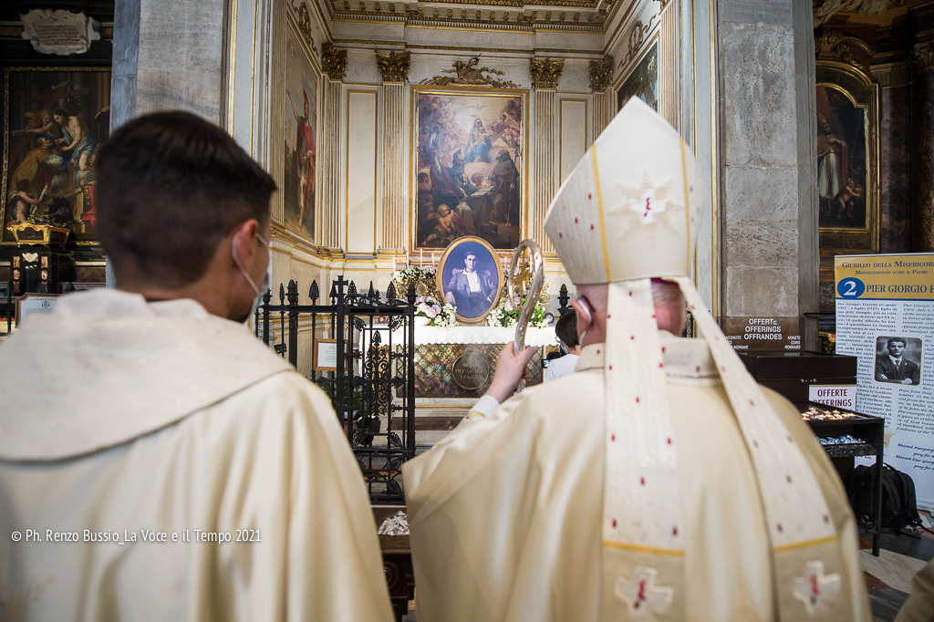 Mons. Nosiglia presiede la celebrazione in Duomo per la memoria del beato Frassati, Torino 3 luglio 2021