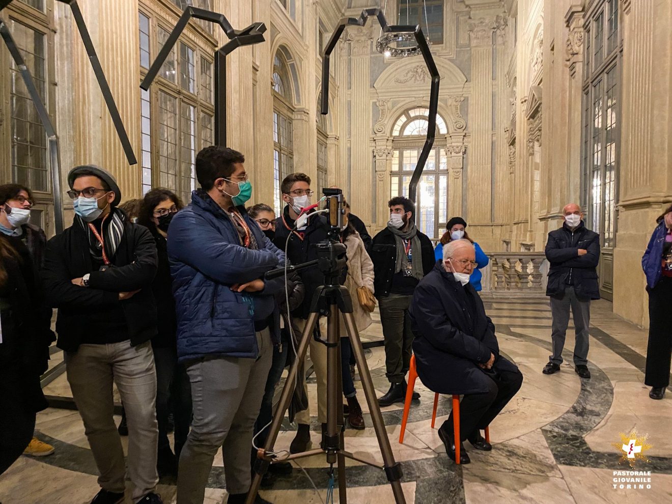 Giornata della gioventù diocesana GMG a Palazzo Madama di Torino con mons. Nosiglia - 20 novembre 2021