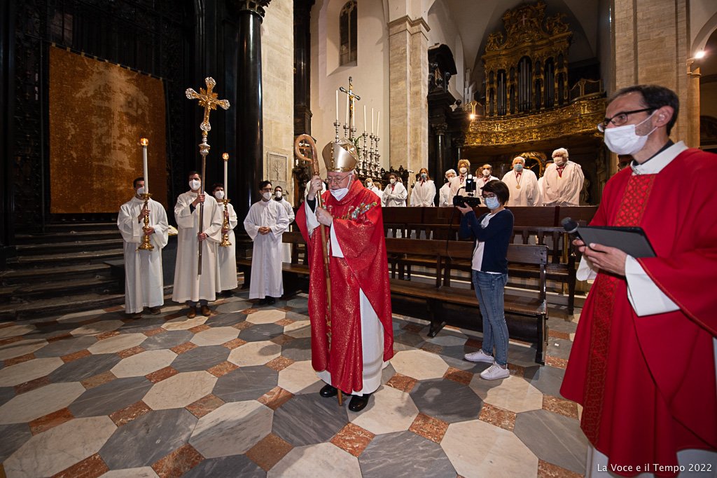 La festa della Sindone nella Cappella del Guarini, Messa presieduta da mons. Nosiglia - Torino 4 maggio 2022