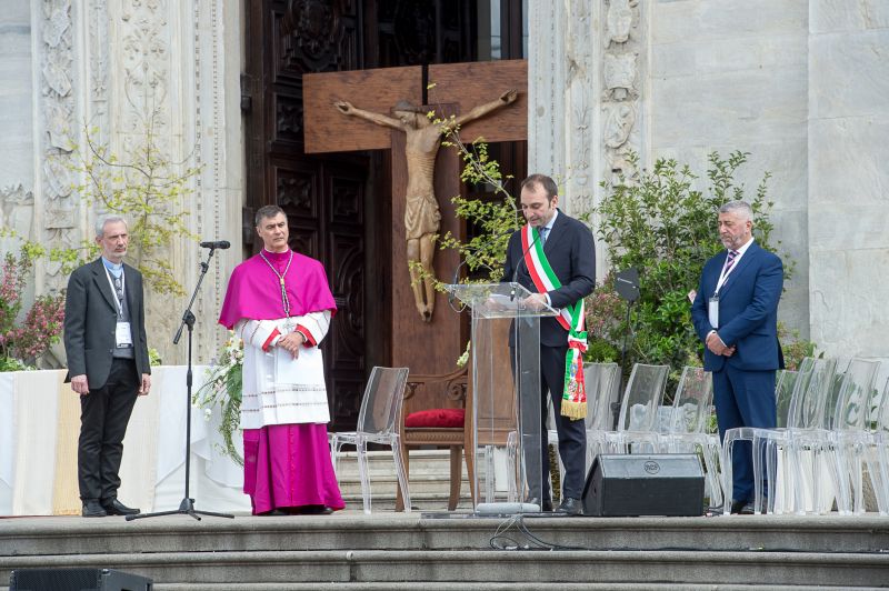 Mons. Roberto Repole: conferenza stampa e ordinazione episcopale sabato 7 maggio 2022 - Torino (foto: Renzo Bussio)