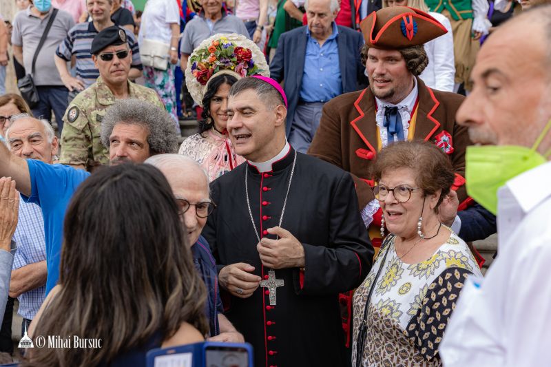 Mons. Repole celebra in Duomo la Messa per la festa di S. Giovanni, patrono di Torino - 24 giugno 2022 (foto: Bursuc)