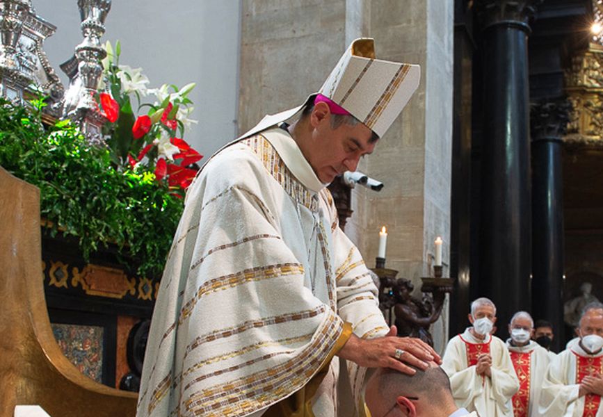 Mons. Repole presiede l’ordinazione diaconale di quattro seminaristi