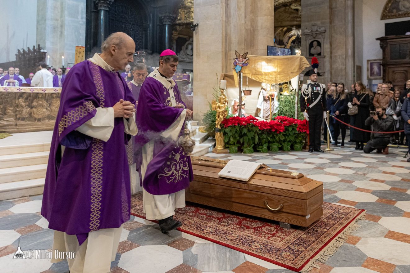 Funerali del card. Severino Poletto in Cattedrale a Torino, 22 dicembre 2022 (foto: Bursuc)