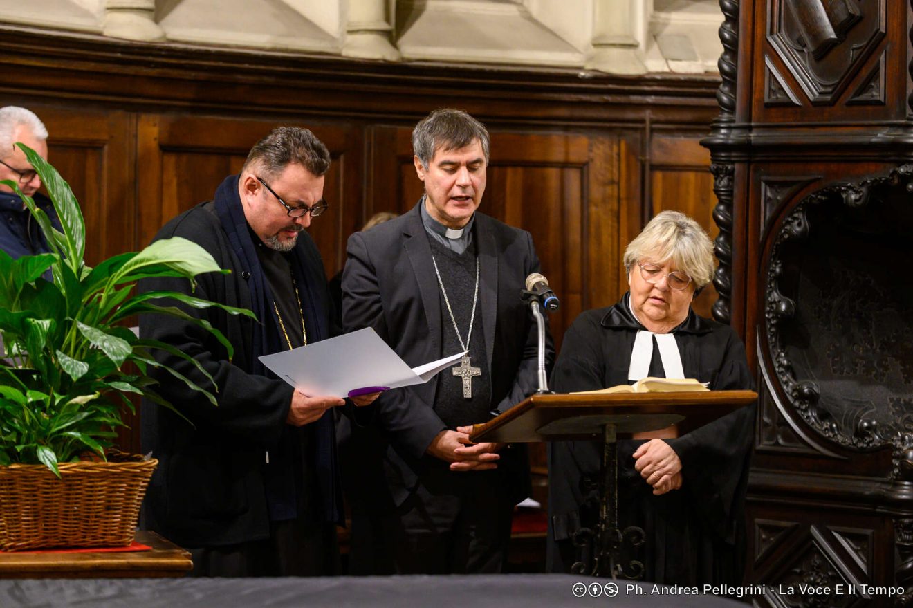 Apertura della Settimana di preghiera per l'unità dei Cristiani, Torino Tempio Valdese - 18 gennaio 2023 (foto: Pellegrini)