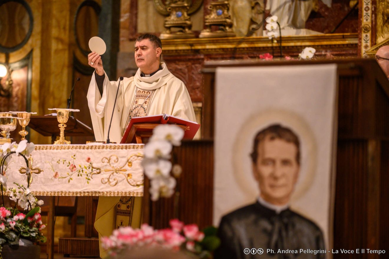 Festa di San Giovanni Bosco: S. Messa a Valdocco presieduta da mons. Repole – Torino 31 gennaio 2023 (foto: Pellegrini)
