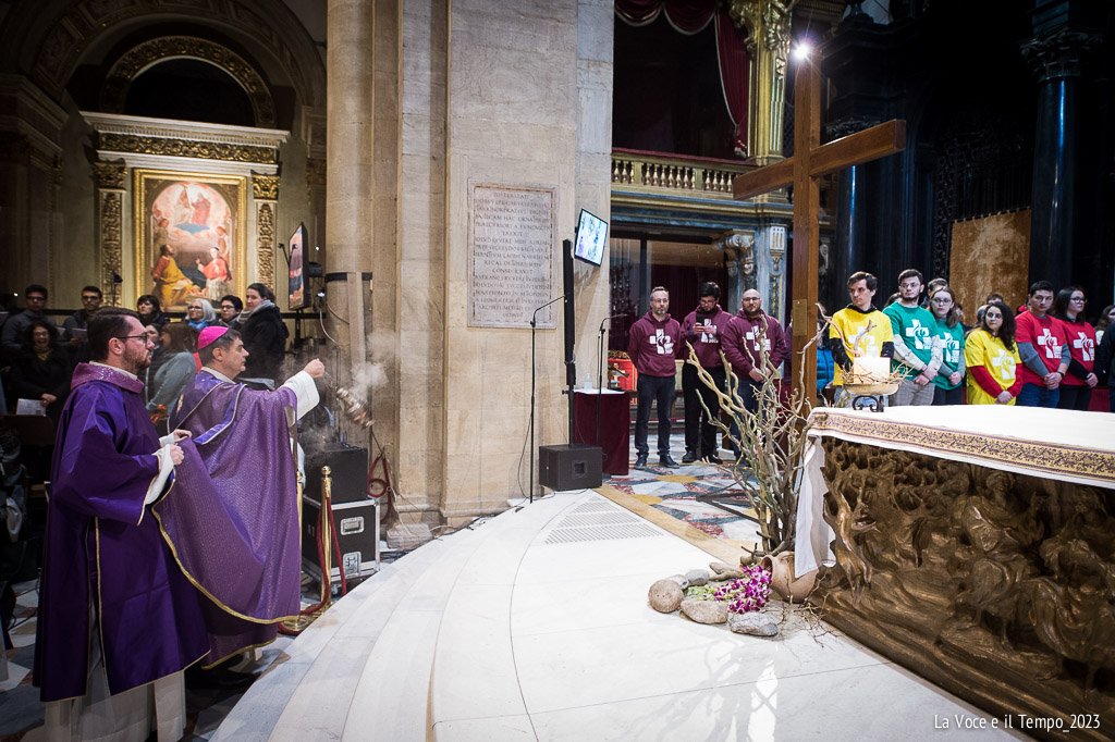 Lectio divina per i giovani in Cattedrale con mons. Repole – Torino 3 marzo 2023 (foto: Bussio)