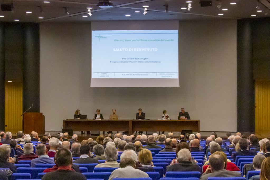 Convegno per il cinquantenario dalla reintroduzione del diaconato permanente in Diocesi, Torino 4 marzo 2023