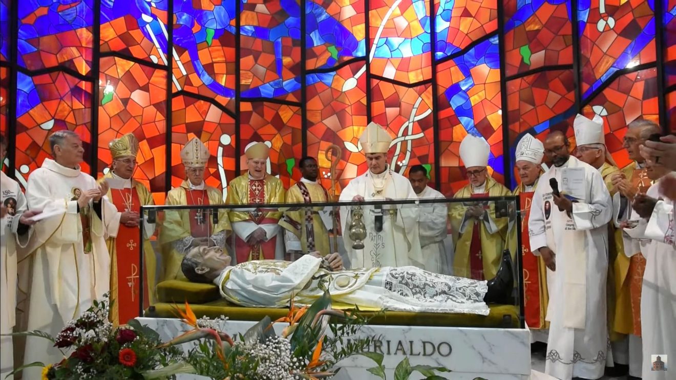 Mons. Repole nella chiesa di Nostra Signora della Salute per la IV domenica di Quaresima e i 150 dei Murialdini, Torino 19 marzo 2023