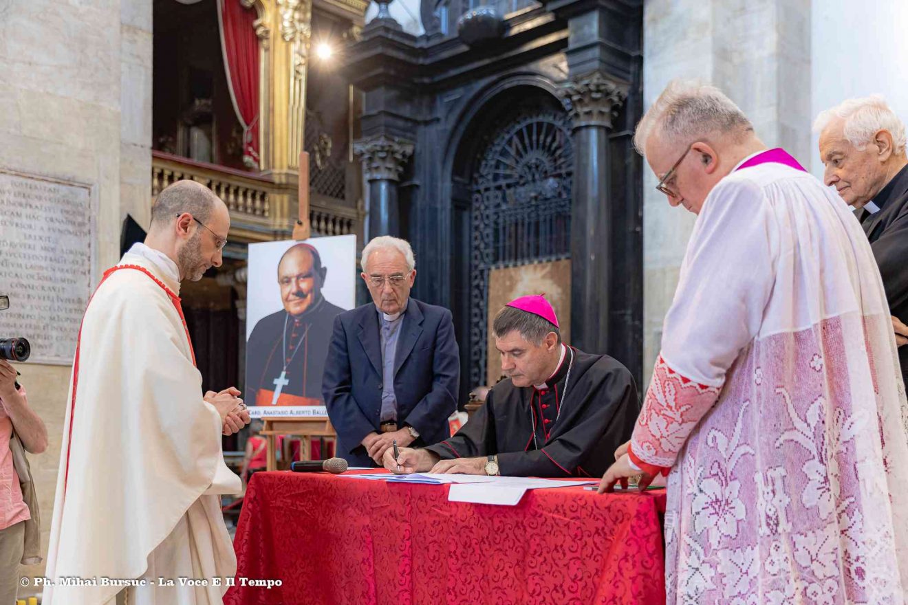 Messa in memoria del card. Ballestrero presieduta da mons. Repole e chiusura inchiesta diocesana canonizzazione, Torino Duomo 23/06/23