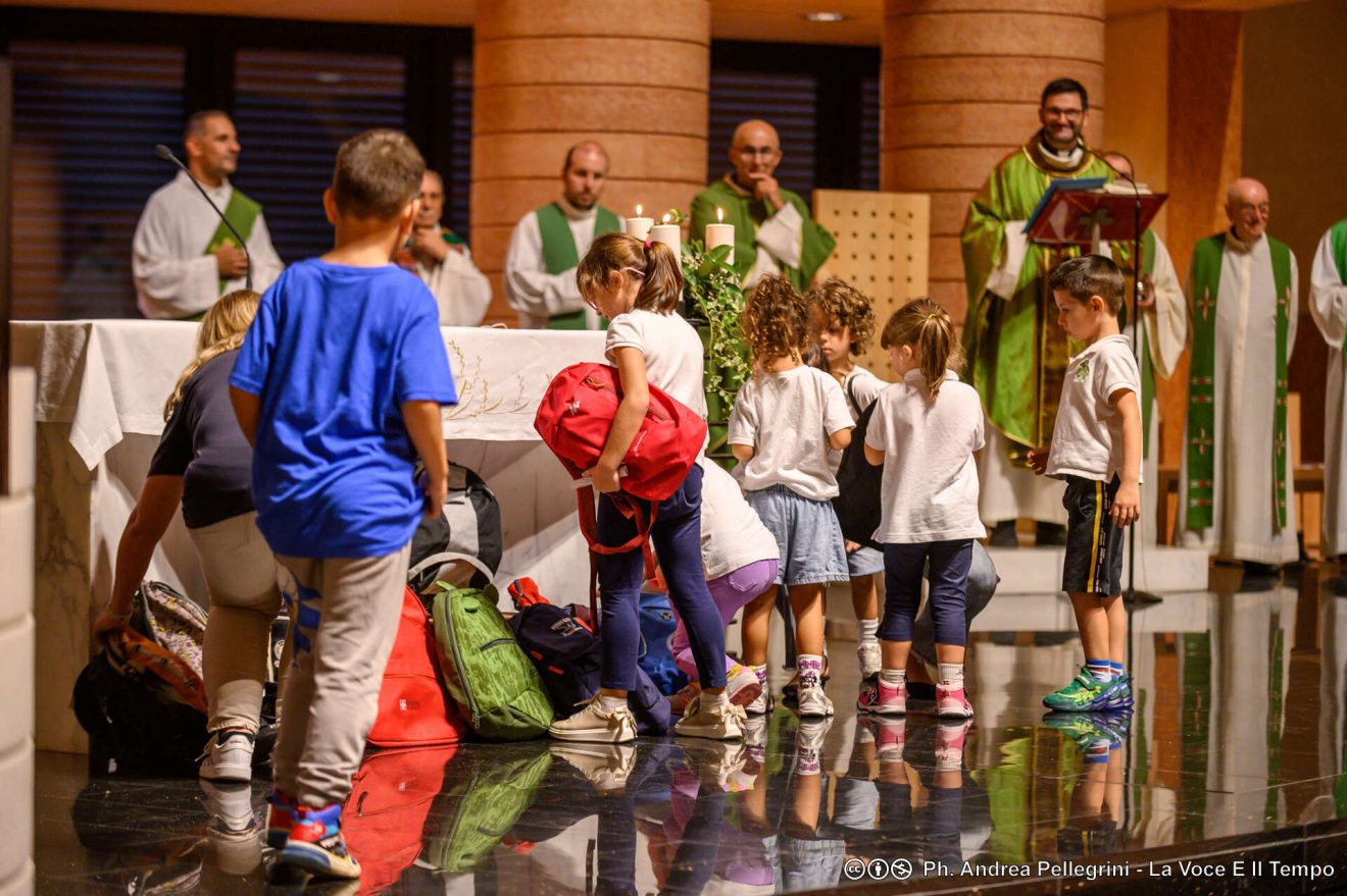 Messa al Santo Volto per il mondo della scuola, Torino 5 ottobre 2023 (foto: Pellegrini)