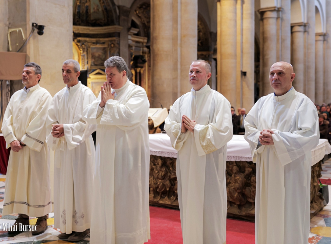 Diocesi in festa per l’ordinazione di cinque nuovi diaconi permanenti