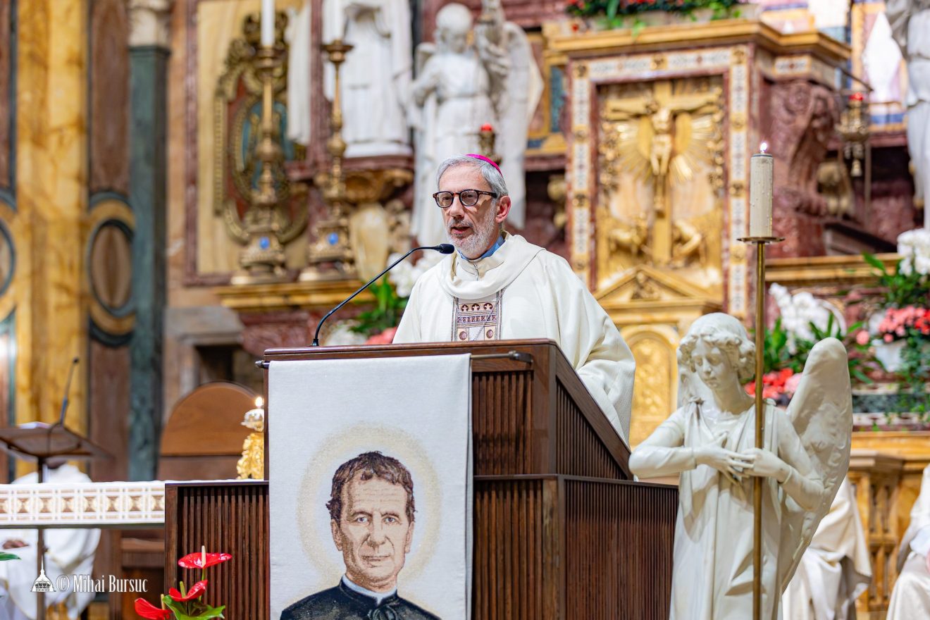 Mons. Giraudo presiede S. Messa della vigilia della solennità di S. Giovanni Bosco, basilica di Maria Ausiliatrice 30 gennaio 2024