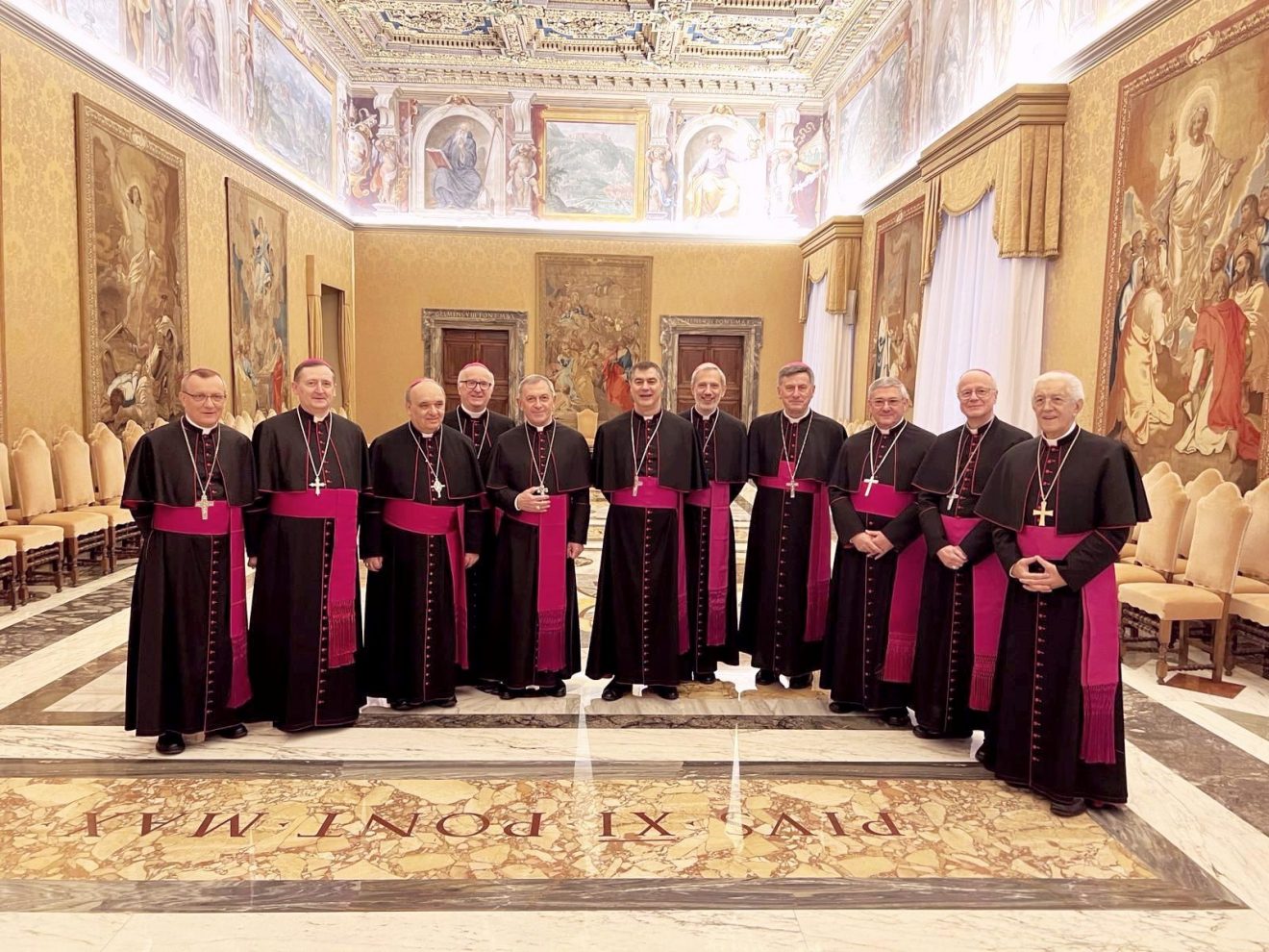 Mons. Repole e mons. Giraudo in Vaticano per la Visita ad limina delle Diocesi di Piemonte e Valle d'Aosta, 21-27 gennaio 2024