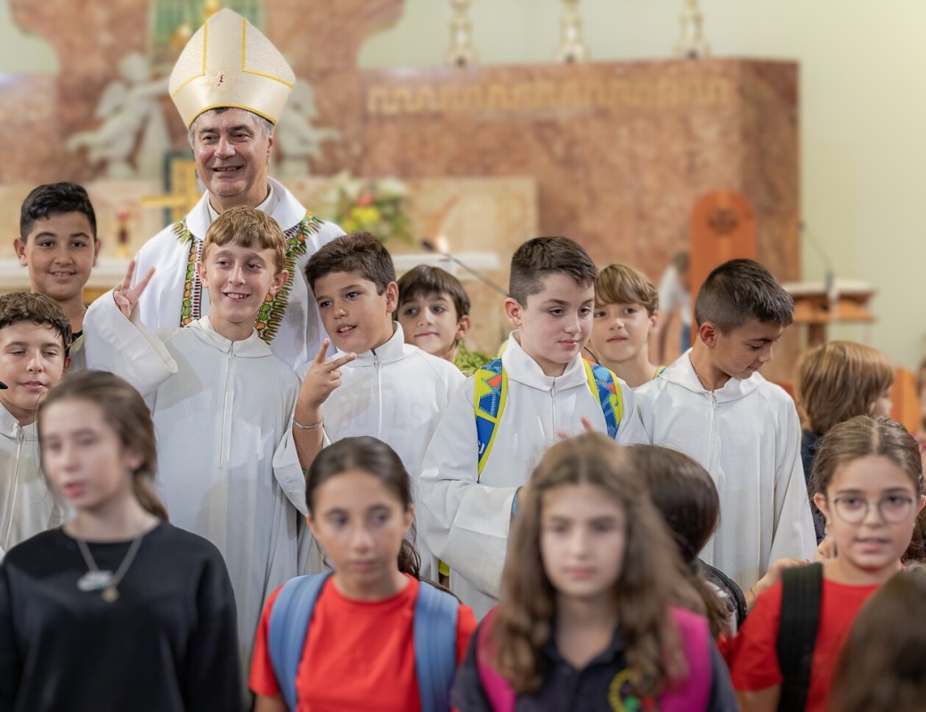 «Guarda in alto!», l’Arcivescovo incontra i ragazzi under 14