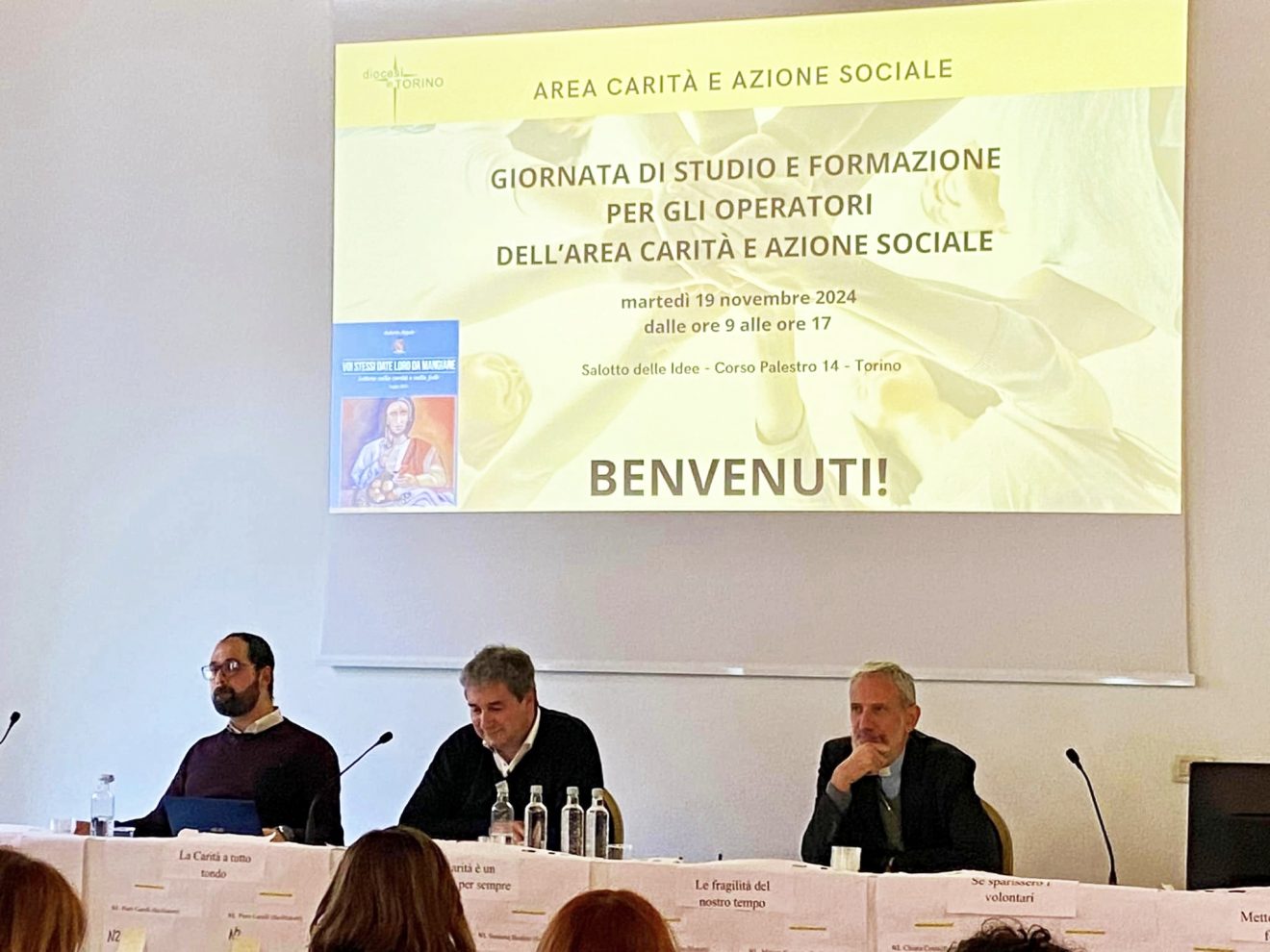 Giornata di studio e formazione dell’Area Carità e Azione Sociale, Torino 19 novembre 2024