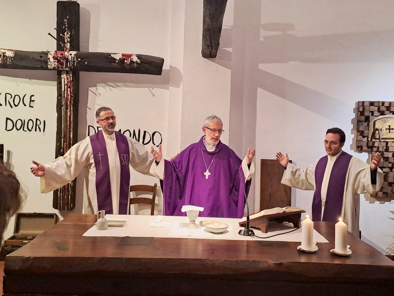 Mons. Giraudo alla Messa per le aggregazioni laicali diocesane presso il Sermig, Torino 17 dicembre 2024