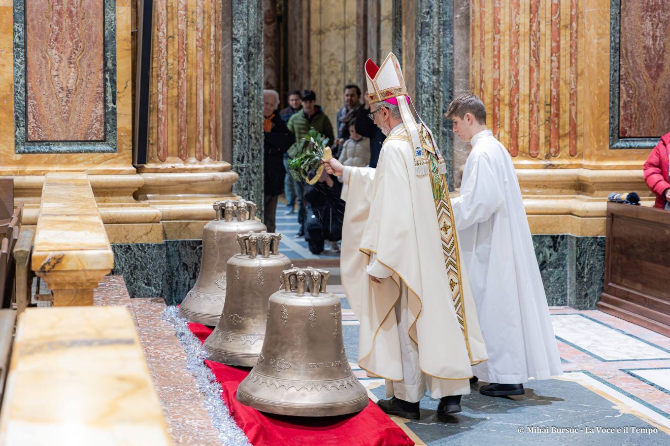 Mons. Giraudo a Maria Ausiliatrice per la solennità dell’Epifania e la benedizione delle nuove campane, 6 gennaio 2025