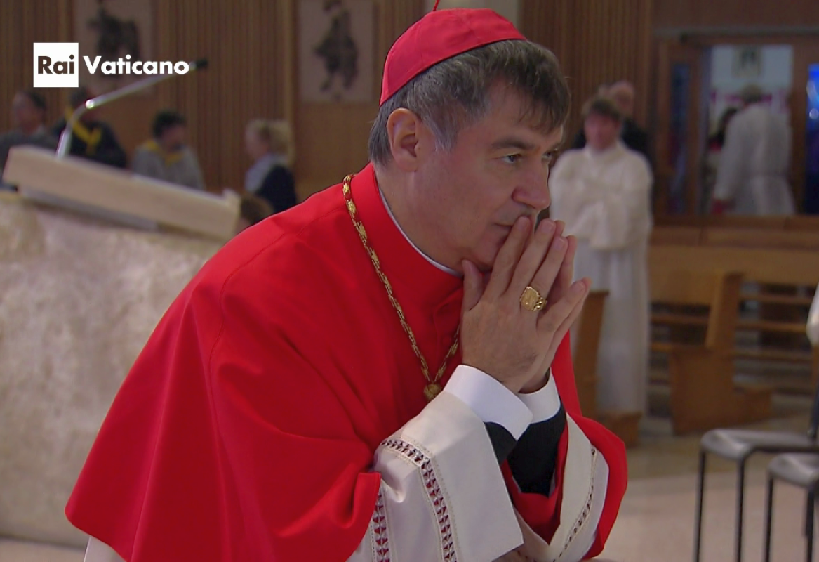 Il card. Repole a Roma per la presa di possesso del Titolo cardinalizio attribuitogli dal Papa