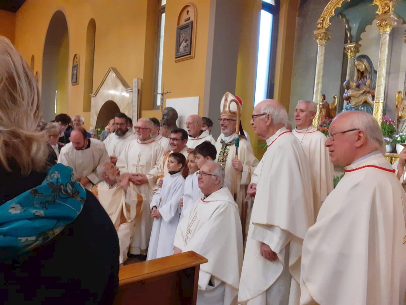 Mons. Giraudo alla festa per il centenario della parrocchia Madonna Divina Provvidenza, 17 maggio 2025