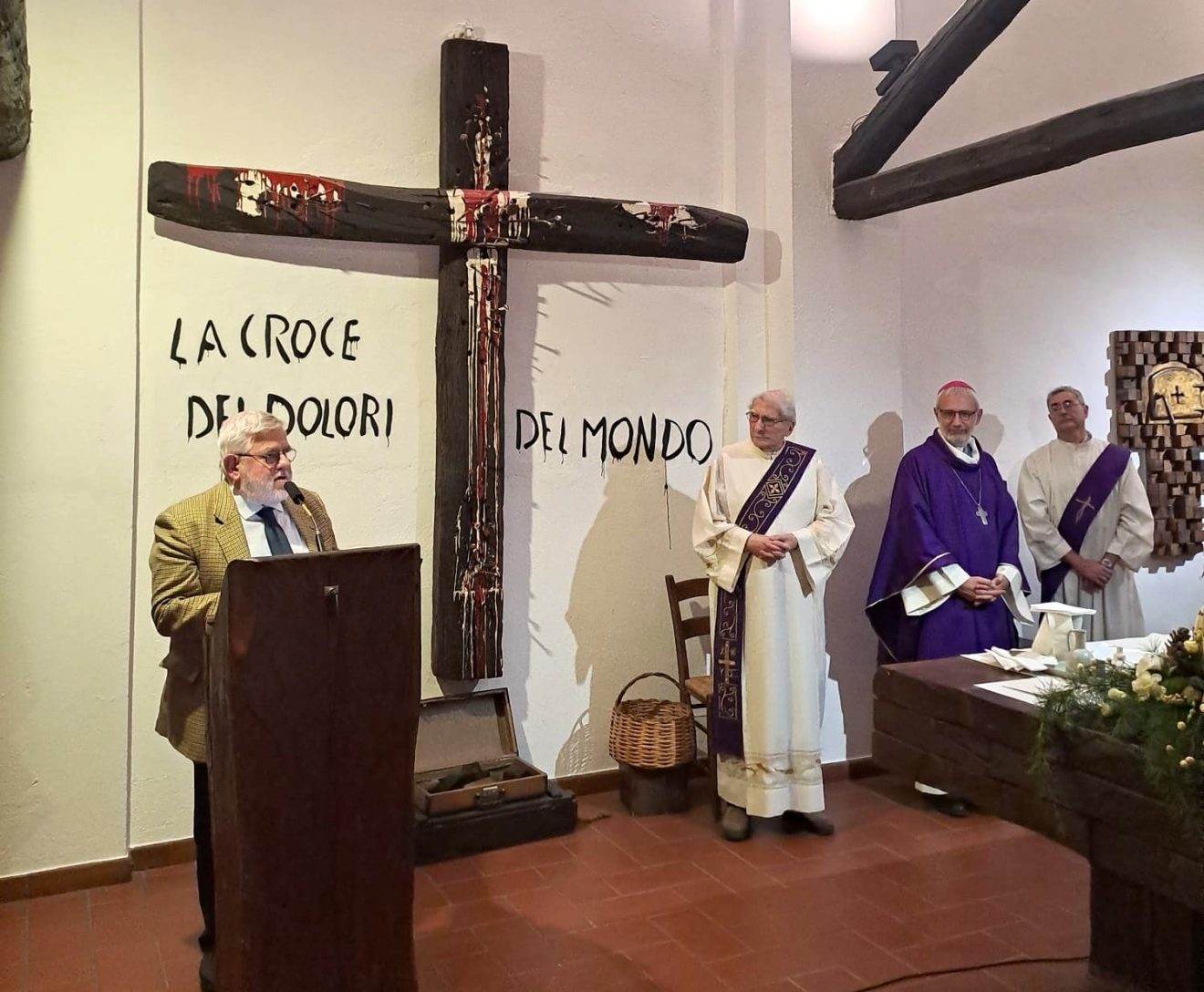 Mons. Giraudo al Sermig per la Messa e gli auguri di Natale alla Consulta delle aggregazioni laicali, Torino 15 dicembre 2025