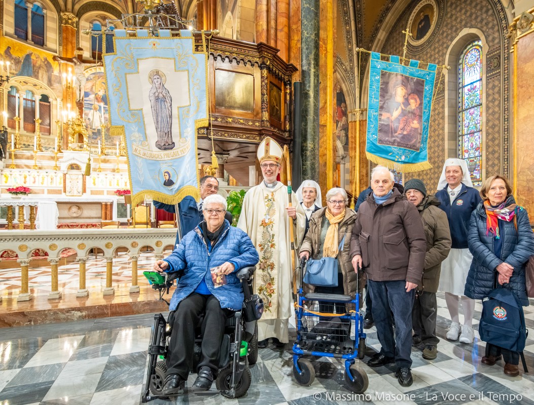 Mons. Giraudo al Cottolengo per la Messa della Giornata mondiale del Malato, Torino 11 febbraio 2026