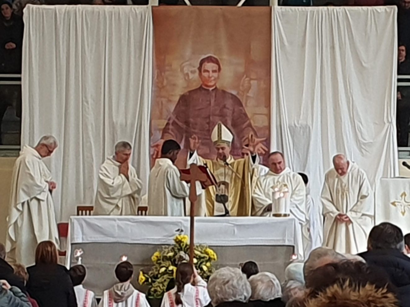 Il card. Repole all'Oratorio Michele Rua per la Messa e l'incontro con la comunità, Torino 1 febbraio 2026