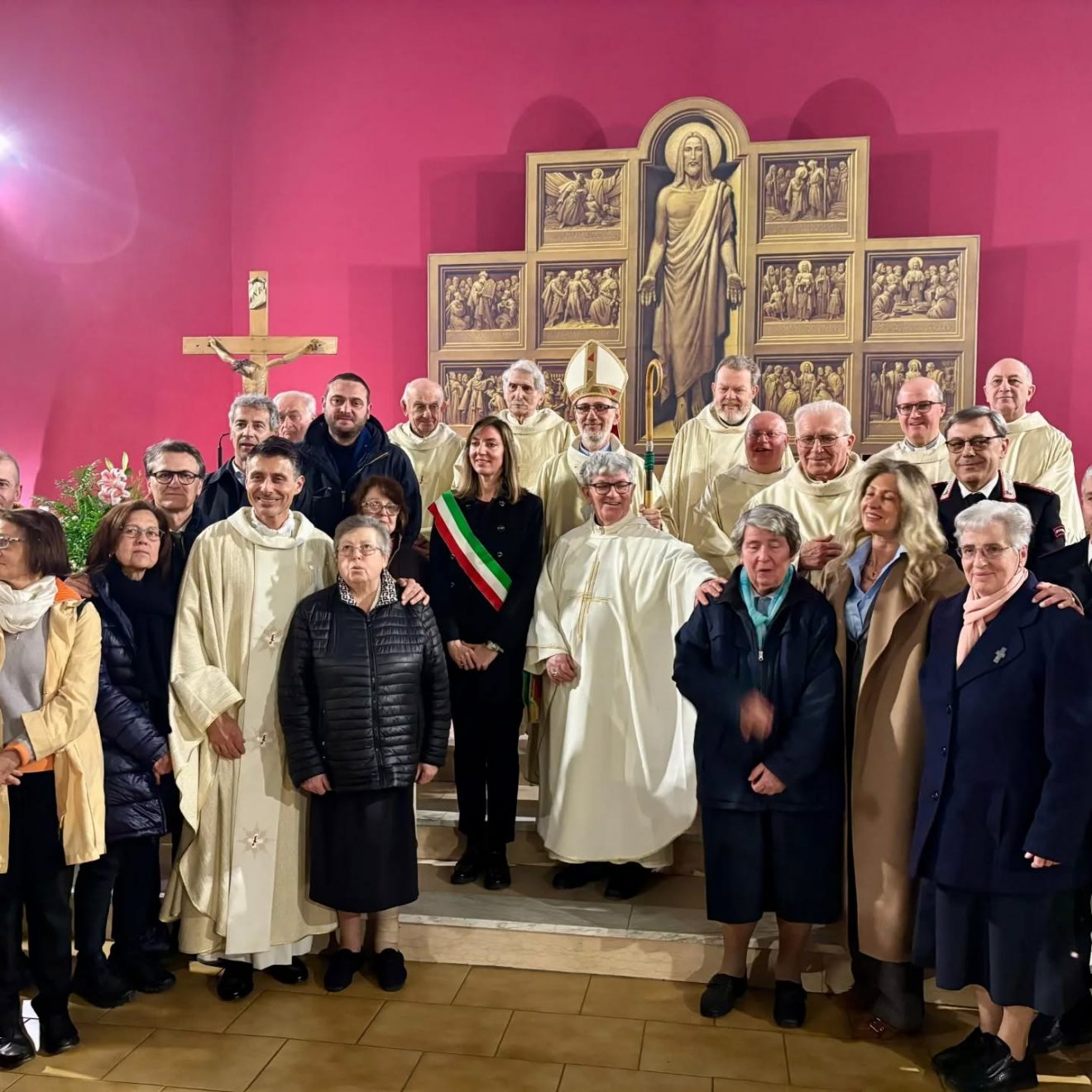 Mons. Giraudo alla Messa per il 60° di dedicazione della parrocchia a S. Benedetto Abate, San Mauro T.se 20 marzo 2026